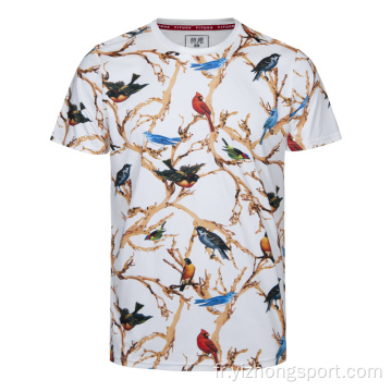 T-shirt coupe sec qui évacue l&#39;humidité Oiseau